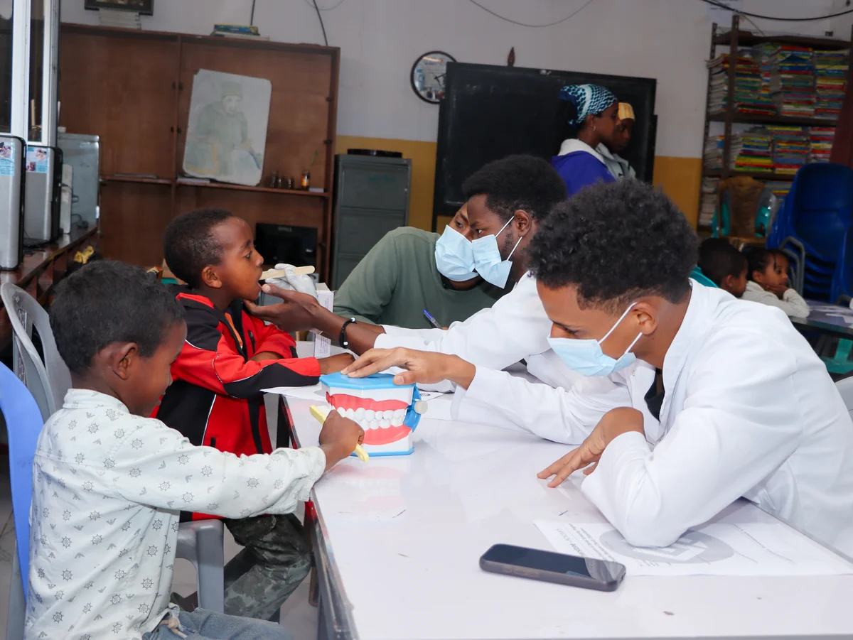 Smiles for Every Child: Dental Screening & Care at Zewditu Meshesha Orphanage